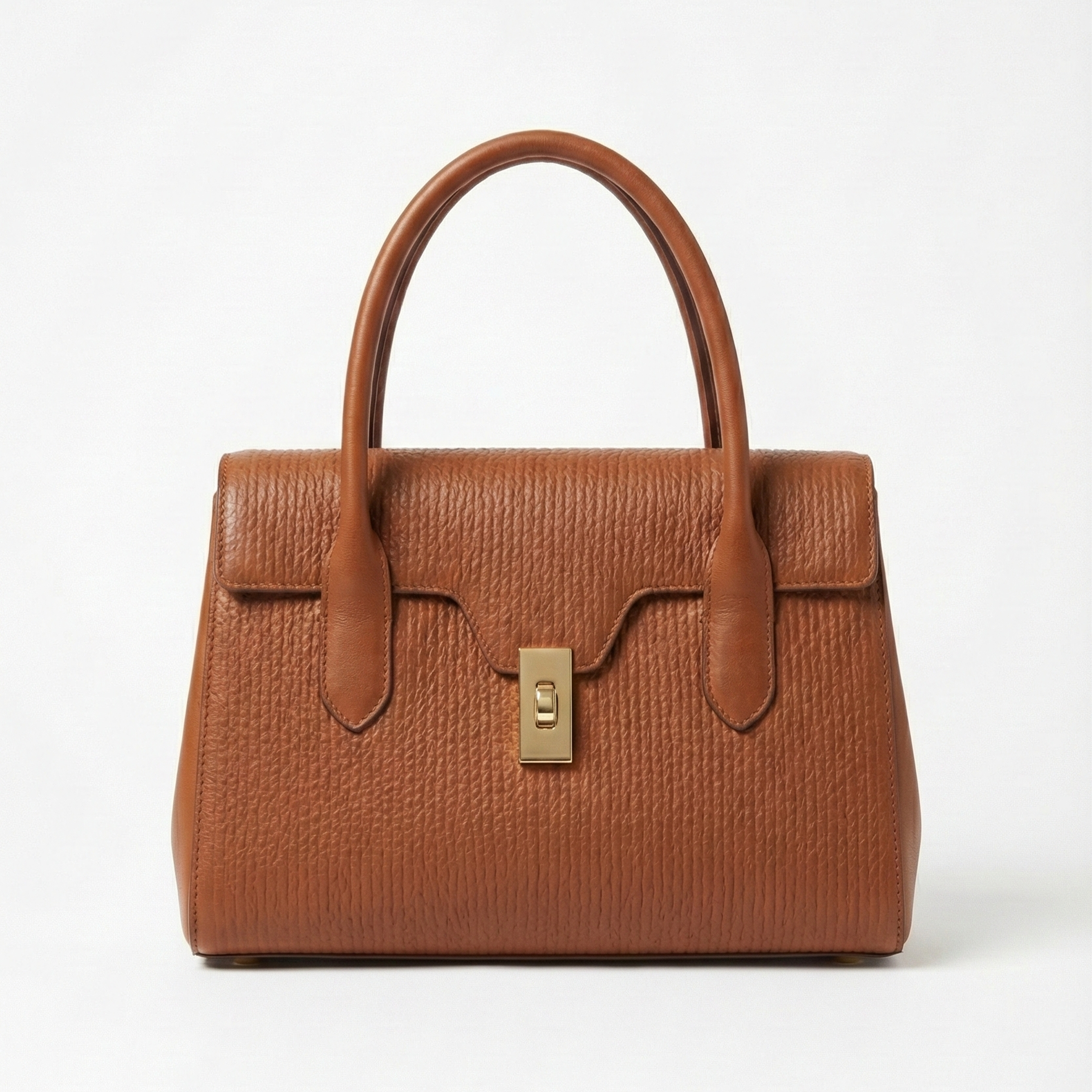 Textured Cognac-The Debut Collection