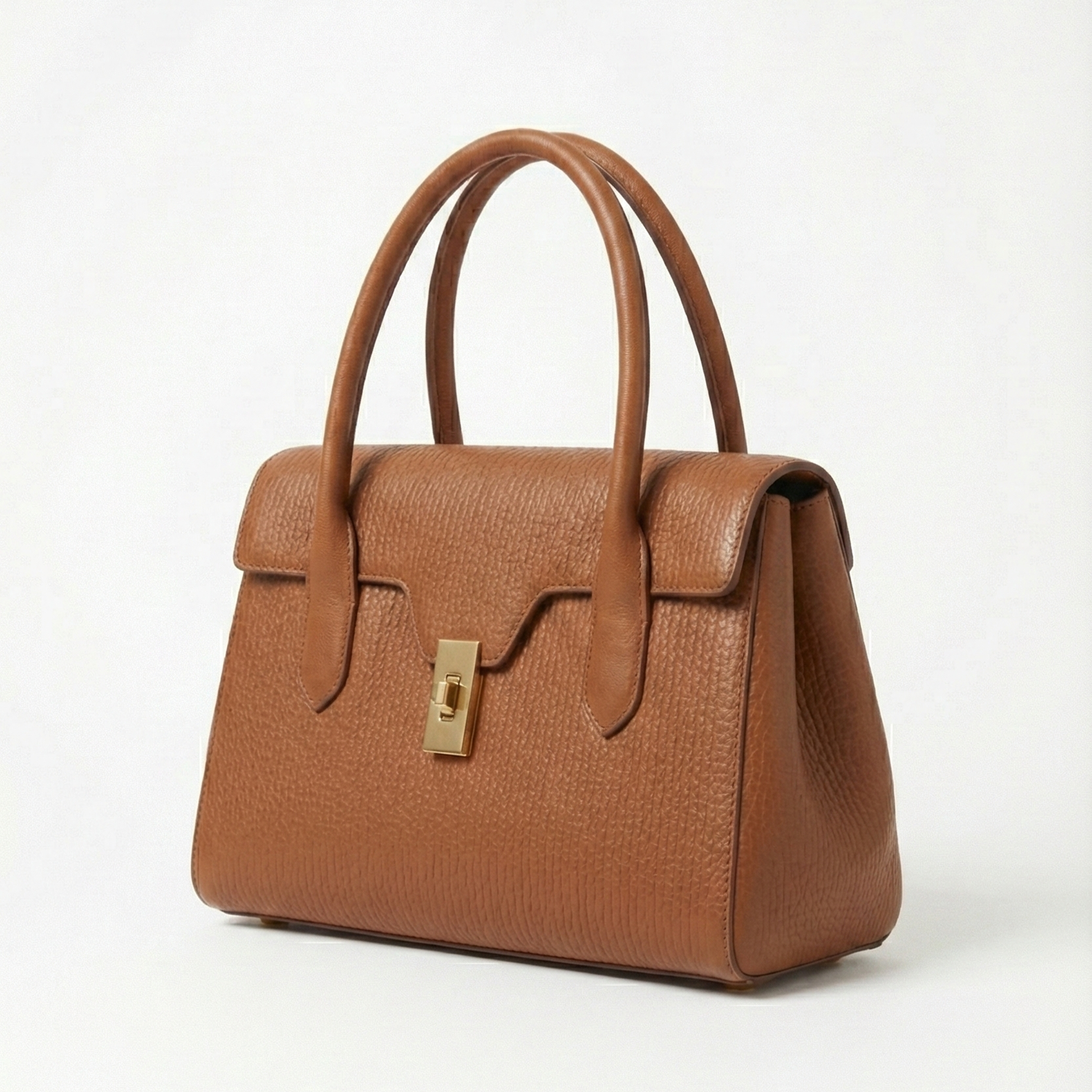 Textured Cognac-The Debut Collection