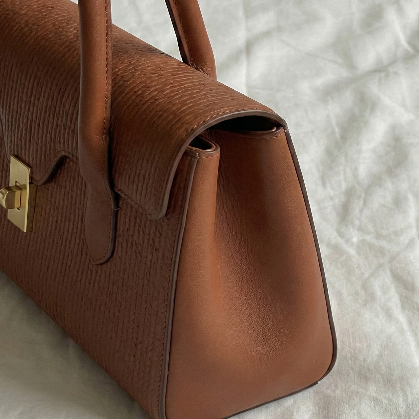 Textured Cognac-The Debut Collection